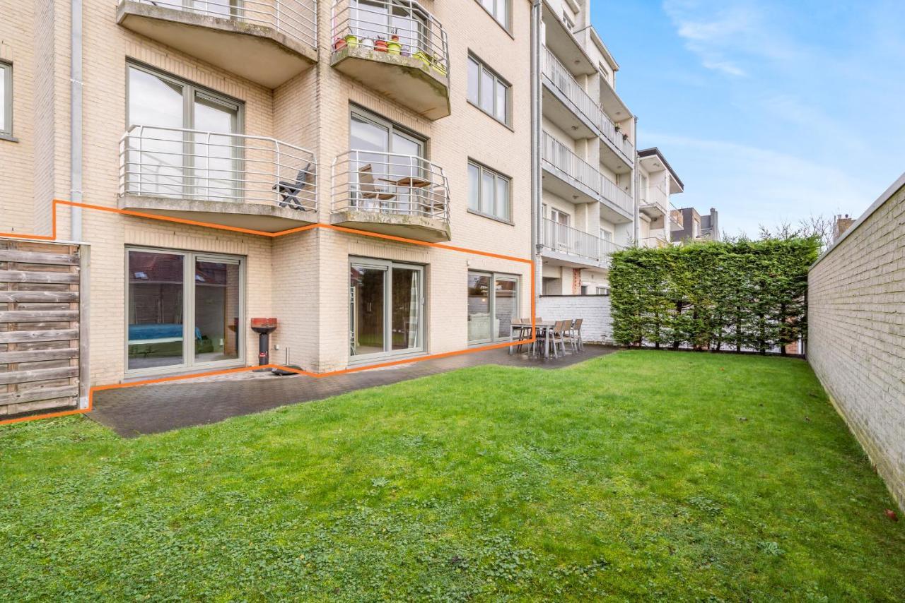 Luxury Apartment With Garden Close To The Beach Остенде Екстериор снимка